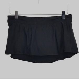 Merona Swim Skirt Size medium black